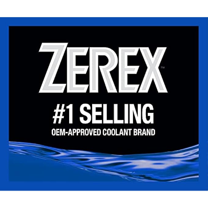 Zerex ASIAN VEHICLE BLUE SILICATE AND BORATE FREE 50/50 PREDILUTED READY-TO-USE ANTIFREEZE/COOLANT 1 GA - Image 3